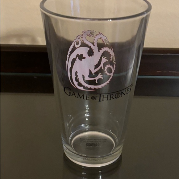 game of thrones Targaryen pint glass - Picture 2 of 2
